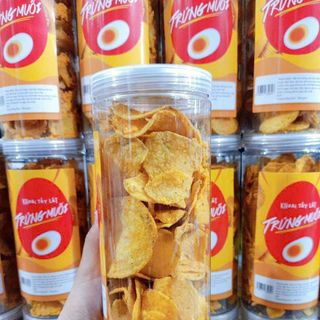 Khoai Tây Lát Trứng Muối 180G