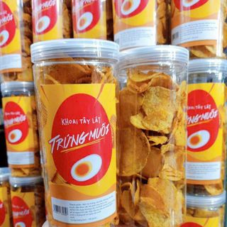 Khoai Tây Lát Trứng Muối 180G