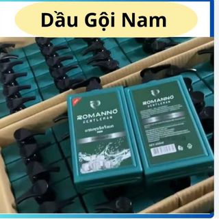 Dầu gội và sữa tắm Romano xanh 650ml