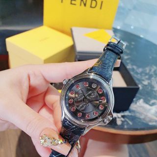 HOT SALE ĐỒNG HỒ MÁY THUỴ SĨ DÂY DA FENZI MẶT PHA LÊ XOAY 14