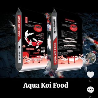 Cám cá koi Aqua koi sự lựa chọn tuyệt vời nuôi cá koi