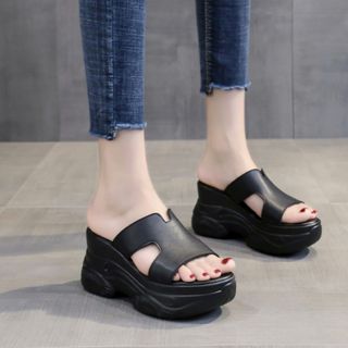 DÉP XUỒNG QUAI H KIỂU MỚI 9CM HÀNG CAO CẤP