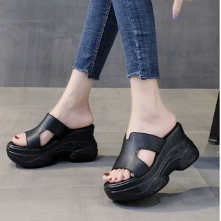 DÉP XUỒNG QUAI H KIỂU MỚI 9CM HÀNG CAO CẤP