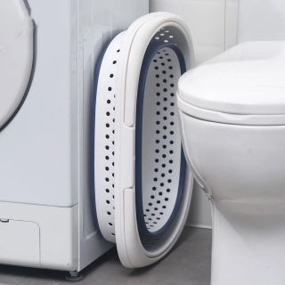 Giỏ Nhựa Đựng Quần Áo Gấp Gọ Giỏ Đựng Đồ Đa Năng Có Quai Tiện Lợi Siêu Bền