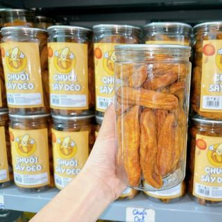 Chuối Sấy Dẻo Thơm Ngon Hủ 500G