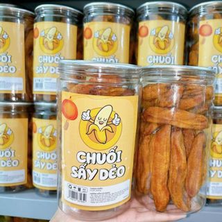 Chuối Sấy Dẻo Thơm Ngon Hủ 500G