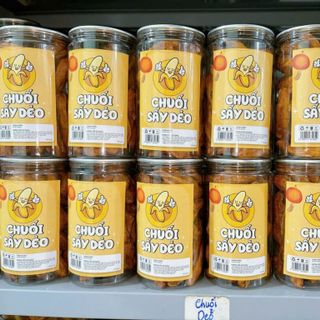 Chuối Sấy Dẻo Thơm Ngon Hủ 500G