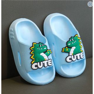Dép bánh mì khủng long siêu cute cho bé trai, bé gái êm chân