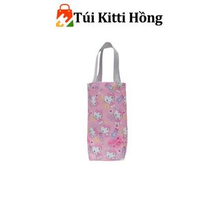 Túi Vải Canvas 1 Lớp Đựng Ly Bình Nước Giữ Nhiệt Phù Hợp 450ml - 600ml