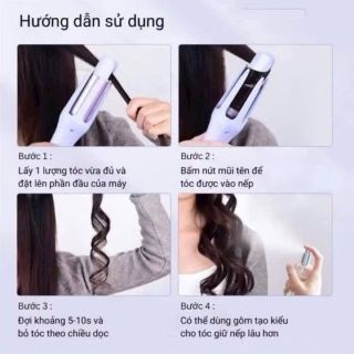 Uốn tóc  xoăn tự động th40c