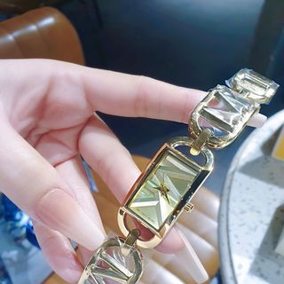 ĐỒNG HỒ NỮ CAO CẤP M KORS 7406 7407 DÂY LẮC LOGO HÃNG 7