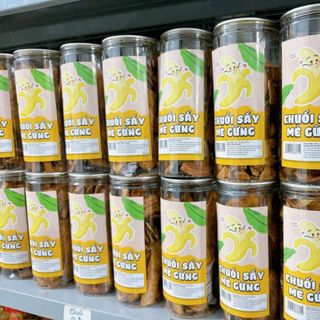 Chuối Sấy Mè Gừng Hủ 280G