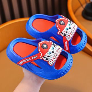 Dép bánh mì quai ngang Hình Chó Cứu Hộ Cho Bé Từ 2 đến 9 Tuổi Đế Mềm Chống Trơn Trượt