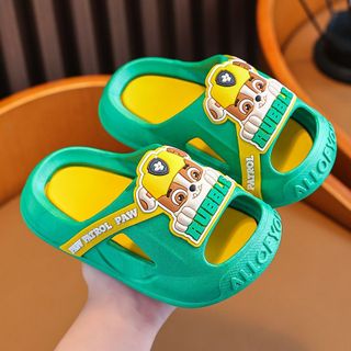 Dép bánh mì quai ngang Hình Chó Cứu Hộ Cho Bé Từ 2 đến 9 Tuổi Đế Mềm Chống Trơn Trượt