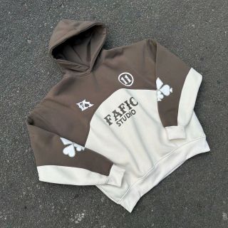 Áo hoodie in chữ FA FIC chất nỉ dày mịn freesize
