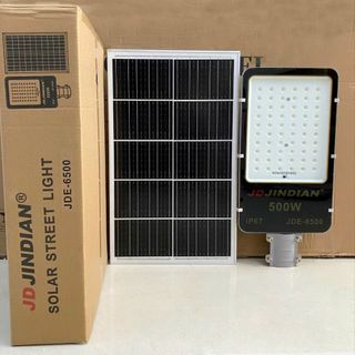 ĐÈN ĐƯỜNG NĂNG LƯỢNG MẶT TRỜI CHÍNH HÃNG JINDIAN JDE6500-500W
