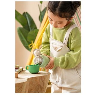 Bình giữ nhiệt 316L cho bé 2 nắp TAFUCO Cutie animal thermal bottle with double lid