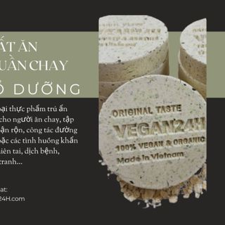 Đồ Ăn Nhanh Thuần Chay - Lương Khô chay Thực Dưỡng, Dinh Dưỡng Tối Ưu Cho Người Bận Rộn