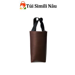 Túi Vải Canvas 1 Lớp Đựng Ly Bình Nước Giữ Nhiệt Phù Hợp 450ml - 600ml