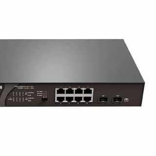 Bộ chuyển mạch switch 8 cổng Poe Ruijie RG-ES110GDS-P 2 uplink