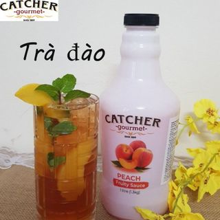 Sốt Đào -  Catcher gourmet Peach fruity sauce 1.3Kg