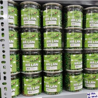 Đậu Hà Lan Sấy Tỏi Ớt 450G/200G