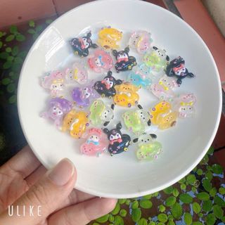 Sỉ 100 charm dán dễ thương phát sáng 140k