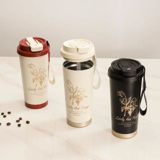 Cốc Giữ Nhiệt Inox 316 , Cốc Cafe Hoa Huệ 2025 tinh tế, sang trọng thời thượng 530ml . IN LOGO THEO YÊU CẦU ( Hàng Gía Tận Xưởng )