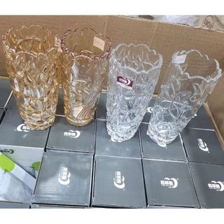 BÌNH CẮM HOA VÀNG DELI HP122- 2HA 25CM