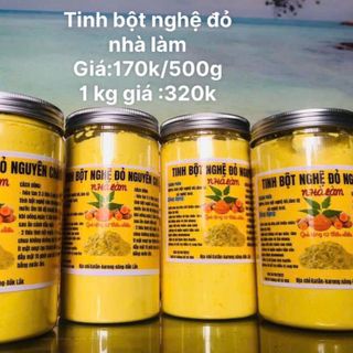 Tinh bột nghệ nhà làm giá sỉ