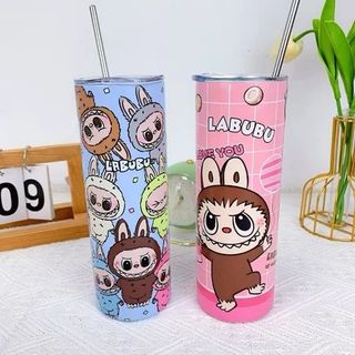 BÌNH GIỮ NHIỆT LABUBU DÁNG CAO 600ML