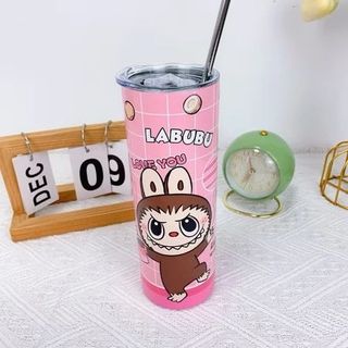 BÌNH GIỮ NHIỆT LABUBU DÁNG CAO 600ML