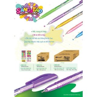 Hộp 5 bút Gel 5 màu Sáng tạo Colokit GELB-C01 Thiên Long của Việt Nam