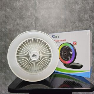 quạt thông minh 3in1, máy quạt mini, quạt sạc pin, quạt sạc bằng pin dự phòng, quạt mini có đèn, quạt phát nhạt bluetooth