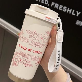 Ly Cốc Coffee giữ nhiệt Hoa Trà 2025 Sang trọng, tinh tế thép ko rỉ Cao cấp 530ml, Cốc giữ nhiệt in logo theo yêu cầu ( Hàng Giá Tận Xưởng )