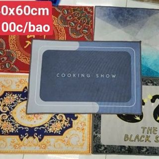 Thảm Silicon Chống Trượt 40x60cm (Bao 100 Cái)