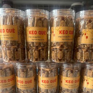 KẸO ĐẬU PHỘNG MẠCH NHA HOMEMADE (THÈO LÈO) 100% KHÔNG PHA 500G - WINNIE HOUSE