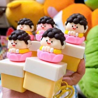 Móc Khóa Tịnh Tâm A Di Đà Niệm Kinh Đọc Kinh Niệm Phật Tích Đức Gõ Mõ Tụng Kinh Đồ Chơi