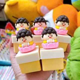 Móc Khóa Tịnh Tâm A Di Đà Niệm Kinh Đọc Kinh Niệm Phật Tích Đức Gõ Mõ Tụng Kinh Đồ Chơi