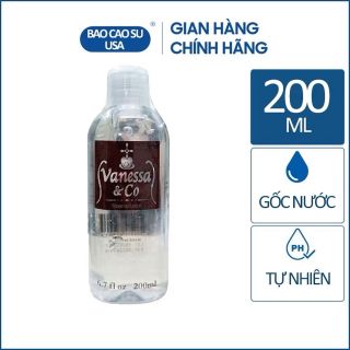 Gel bôi trơn vanessia  chai lớn 200ml