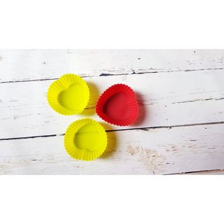 Khuôn cupcake silicon hình trái tim