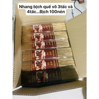 TÉP 100 NÉN NHANG QUẾ 4 TẤC