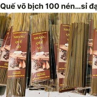TÉP 100 NÉN NHANG QUẾ 3 TẤC