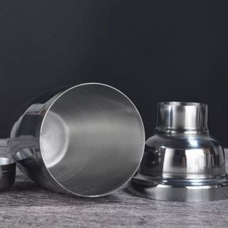 Bình lắc shaker pha trà sữa  inox nhiều size