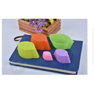 set 10 khuôn silicon hình lá