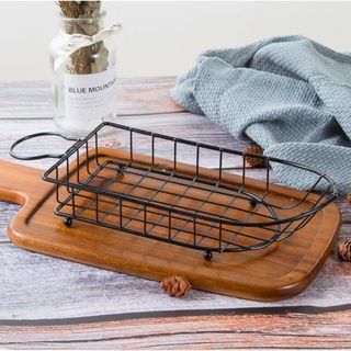 Giỏ đựng đồ ăn vặt kèm cốc đựng sốt siêu đẹp