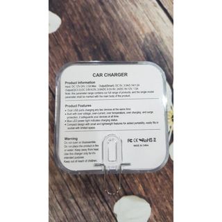 Sạc ô tô 2 cổng