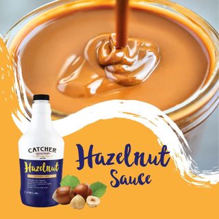 Sốt hạt dẻ - Catcher gourmet Hazelnut sauce chai 1.3kg