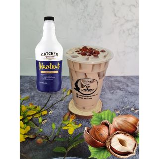 Sốt hạt dẻ - Catcher gourmet Hazelnut sauce chai 1.3kg