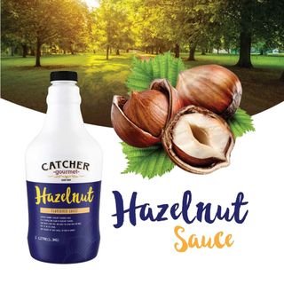 Sốt hạt dẻ - Catcher gourmet Hazelnut sauce chai 1.3kg